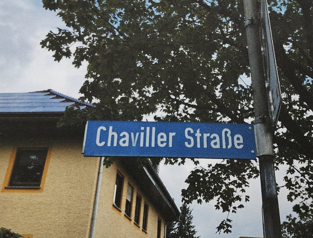 La rue de Chaville à Alsfeld